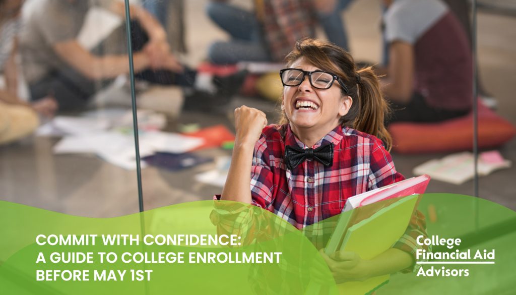 A guide to college enrollment before decision day for high school seniors shared by college financial aid advisor Jodi Okun
