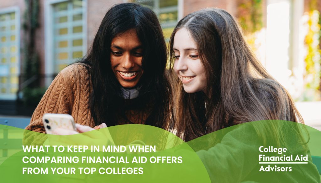 Tips for comparing financial aid offers between colleges shared by college financial aid advisor Jodi Okun