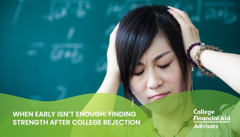 Finding strength after college rejection: 5 tips for high school students from college financial aid advisor Jodi Okun