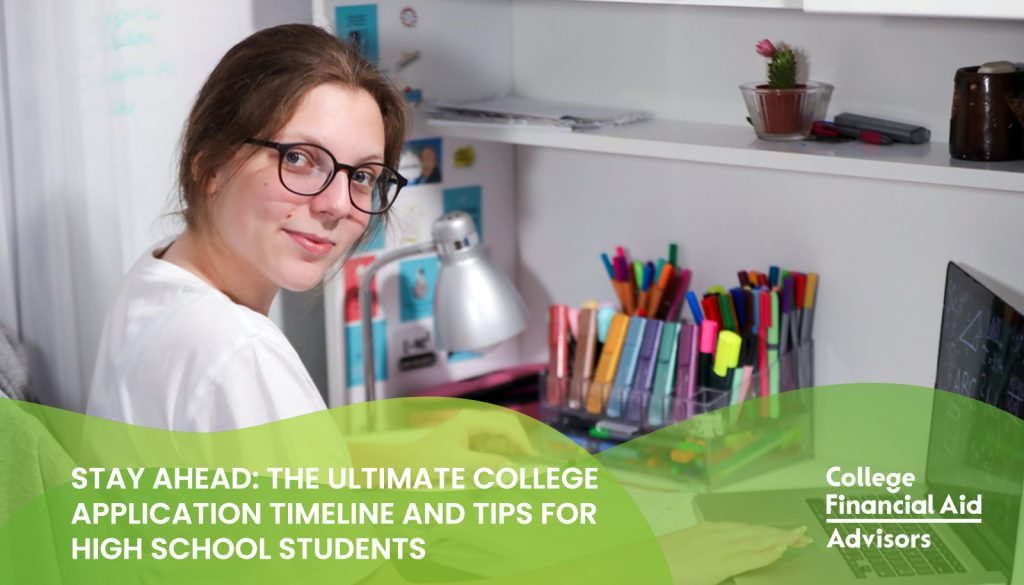 The ultimate college application timeline and tips for high school students shared by college financial aid advisor Jodi Okun