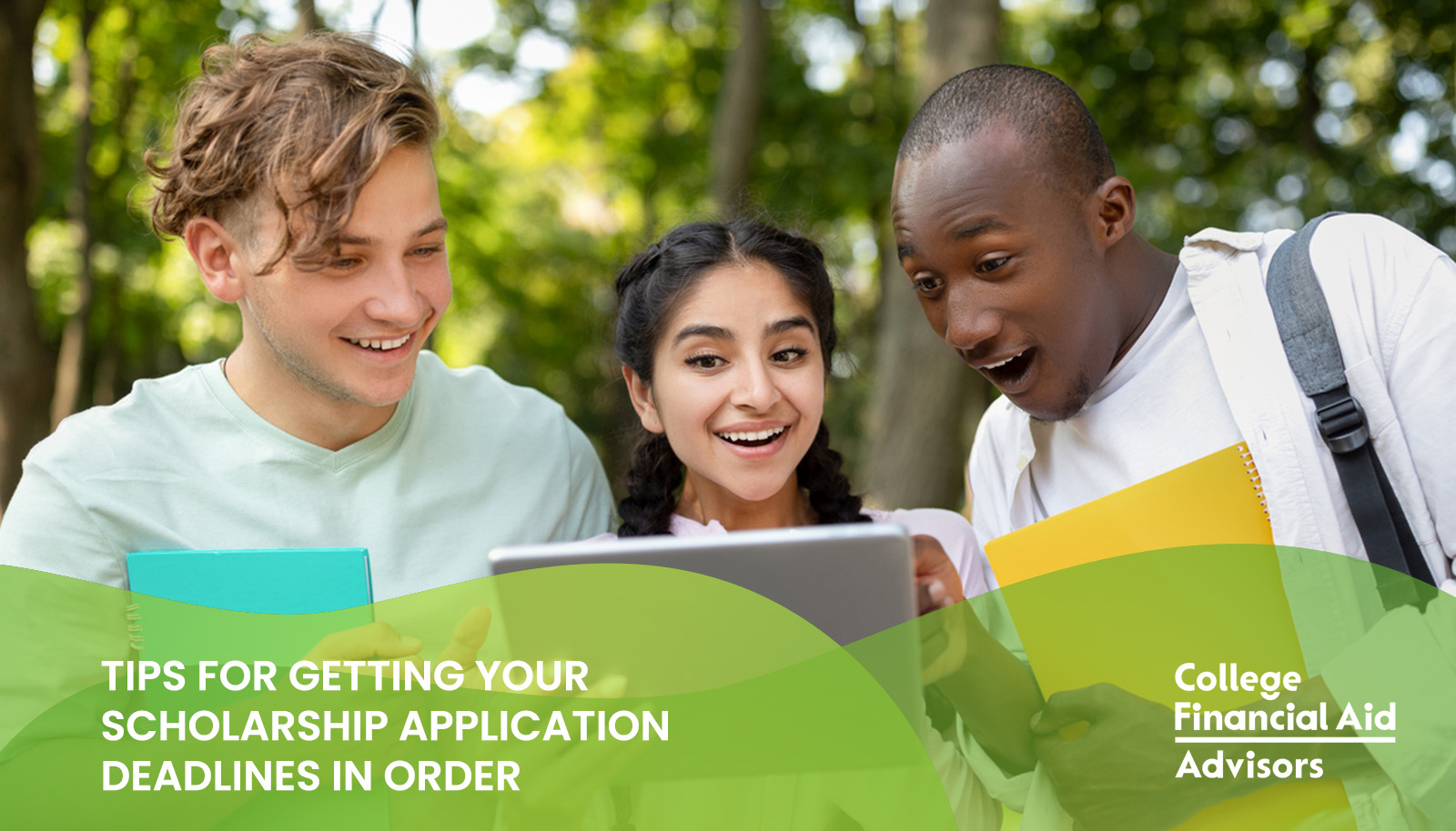 Tips for getting your scholarship application deadlines in order as you apply shared by financial aid expert Jodi Okun