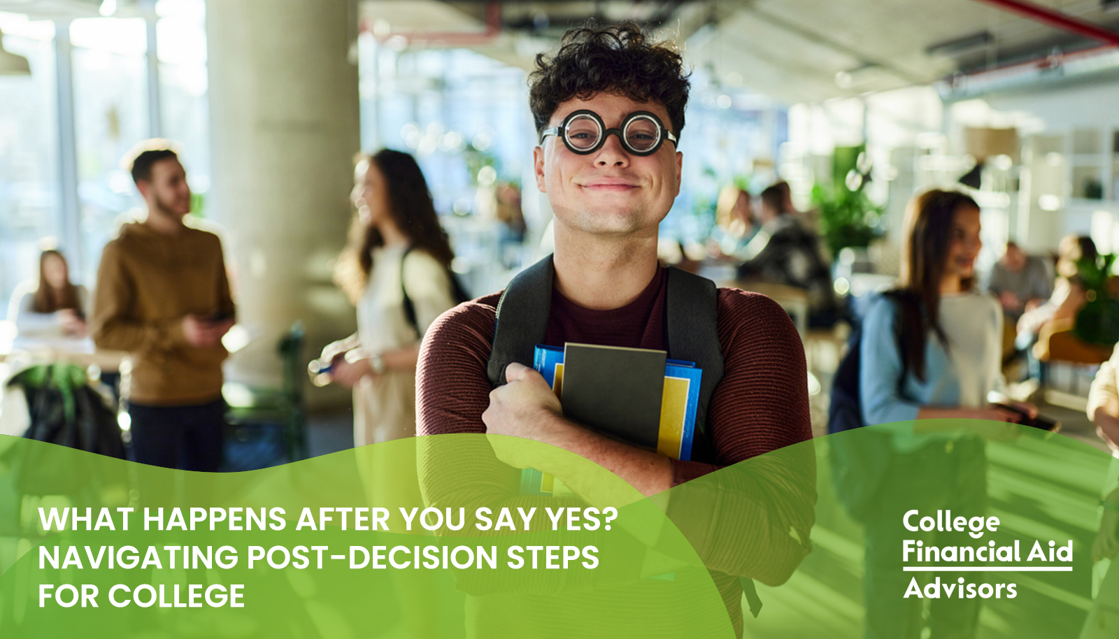 Navigating post-decision steps for college: how to prepare for college after being accepted shared by financial aid advisor Jodi Okun
